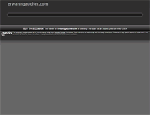 Tablet Screenshot of erwanngaucher.com